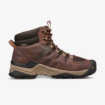 KEEN Gypsum II Mid - Hnede Nepremokave Topanky Panske, KEEN010